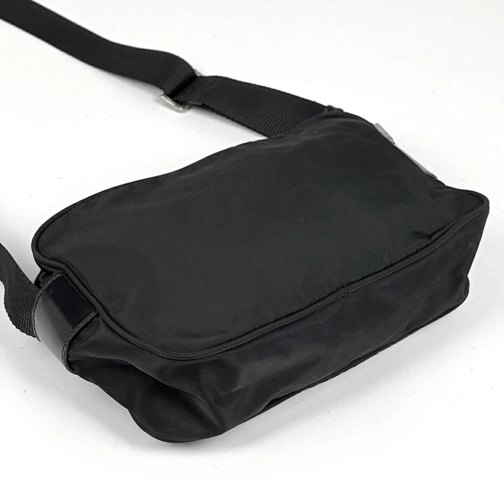 Prada Nero Bag Shoulder Black Plate Black